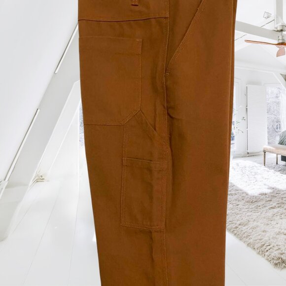 Empyre Vault Carpenter Pants Jeans Rust Brown Size 32 | Utility Workwear Style - Picture 6 of 15